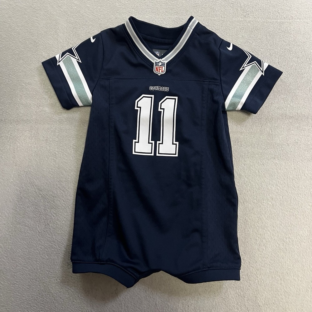 Baby Micah Parsons #11 Dallas Cowboys Creeper Romper Jersey One Piece 18 Months